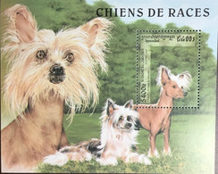 Cambodia 1997 Dogs Minisheet MNH - Chiens
