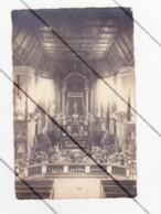 Photo Carte - SOUMAGNE - Coeur De L' Eglise Décorée Pour Un évènement ??? .(WAR 1) - Soumagne