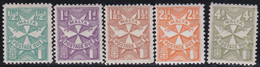 Malta   .     SG    .  D 11/13+15+17    .   *      .     Mint-hinged - Malte (...-1964)