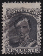 Newfoundland     .   SG    .   27  (2 Scans)    .    O     .   Cancelled - 1857-1861