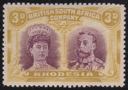 British South Africa Company       .   SG    .    135  (2 Scans)     .   *    .    Mint-hinged - Unused Stamps