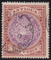 Antigua      .   SG 45    .   O      .   Cancelled - 1858-1960 Colonia Británica