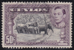 Ceylon      .   SG  394c      .   O      .   Cancelled - Ceilán (...-1947)