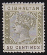 Gibraltar      .    SG   .    24    .      *      .     Mint-hinged - Gibraltar