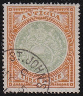 Antigua      .    SG     .   35     .     O     .    Cancelled - 1858-1960 Colonie Britannique