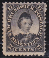 New Brunswick       .    SG     .   19 .     *     .     Mint-hinged - Unused Stamps