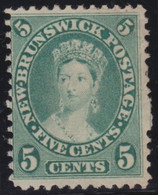 New Brunswick    .     SG   .  14     .    (*)    .     Without Gum - Unused Stamps