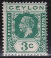 Ceylon      .    SG   .    302     .     *    .     Mint-hinged - Ceylon (...-1947)