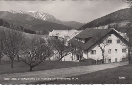 B3880) Kurhaus STRENGBERG Bei PUCHBERG Am Schneeberg - NÖ - Alt S/W - Schneeberggebiet