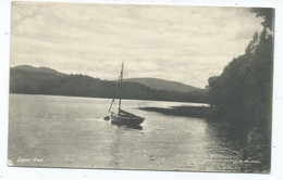 Scotland Loch Ard Posted 1939 Postcard Boat On Water - Stirlingshire