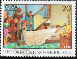 Cuba - C10/28 - (°)used - 1992 - Michel 3643 - Latijns-Amerikaanse Geschiedenis - Usati