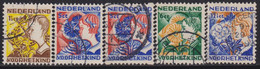 Netherlands 1932, For Children, Used Michel 253/256 - Gebraucht