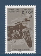 ⭐ Andorre Français - YT N° 614 ** - Neuf Sans Charnière - 2005 ⭐ - Unused Stamps