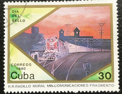 Cuba - C10/29 - (°)used - 1990 - Michel 3378 - Dag Van De Postzegel - Gebraucht