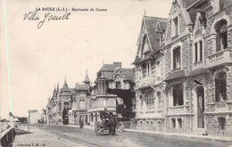 CPA - LA BAULE - Esplanade Du Casino - Charette - Cheval - Animée - La Baule-Escoublac