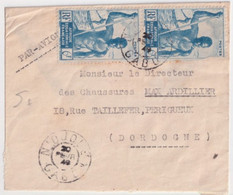 AEF / GABON ! - 1949 - ENVELOPPE De N'DJOLE ! => PERIGUEUX - Covers & Documents