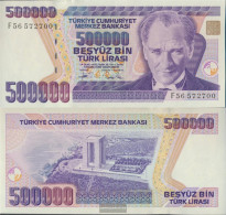 Turkey Pick-number: 208c Uncirculated 1993 500.000 Lira - Turquie