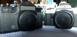 Minolta X370 + Zoom + Chinon CX + Flash - Cameras