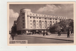 Romania / Bucharest Hotel Postcards / Horses - Service