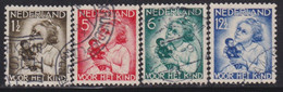 Netherlands 1934, For Children, Used, Michel 277/280 - Gebraucht