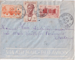 AOF / DAHOMEY ! - 1952 - ENVELOPPE De BOHICON ! => PERIGUEUX - Cartas & Documentos