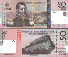 Haiti Pick-number: 274a Uncirculated 2004 50 Gourdes - Haiti