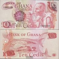 Ghana Pick-number: 16f Uncirculated 1978 10 Cedis - Ghana