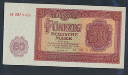 DDR Rosenbg: 352a, KN 7stellig, Davor Zwei Buchstaben Bankfrisch 1955 50 Deutsche Mark (9810588 - 50 Deutsche Mark