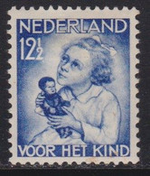 Netherlands 1934, For Children, Value Of 12 1/2, MH Michel 280 - Ungebraucht