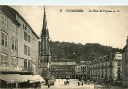 Plombières * La Place De L'église Du Village * Quincaillerie - Plombieres Les Bains