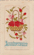 ANNIVERSAIRE- Un Panier De Fleurs - Embroidered