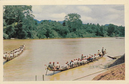 CPSMPF (laos) LUANG PRABANG Course De Pirogues Sur La Nam Khane - Laos