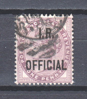 Great Britain 1882 I.R. Official Mi 40A Canceled (1) - Service