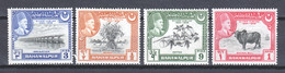 Bahawalpur 1949 Mi 22-25 MNH - Bahawalpur