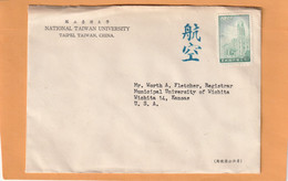 Taiwan ROC China Old Cover Mailed - Brieven En Documenten
