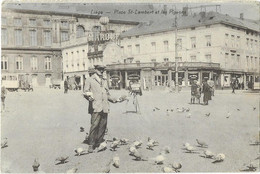 LIÉGE --  Place St-Lambert Et Les Pigeons - Liege