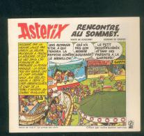 Mini Album Publicitaire ELF - Asterix - Rencontre Au Sommet    ( Goscinny Uderzo ) - Objets Publicitaires