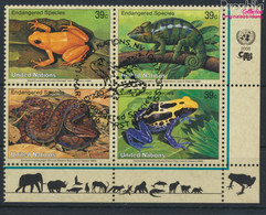 UNO - New York 1015-1018 Viererblock (kompl.Ausg.) Gestempelt 2006 Gefährdete Arten (9808492 - Used Stamps