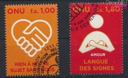 UNO - Genf 600-601 (kompl.Ausg.) Gestempelt 2008 Menschen Mit Behinderung (9808736 - Oblitérés