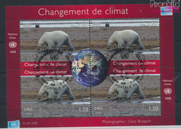 UNO - Genf Block24 (kompl.Ausg.) Gestempelt 2008 Klimawandel (9808733 - Used Stamps