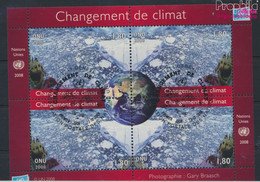 UNO - Genf Block25 (kompl.Ausg.) Gestempelt 2008 Klimawandel (9808732 - Gebruikt