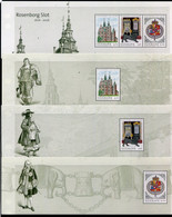 DENMARK 2006 Rosenborg Castle Booklet Panes  MNH / **  Michel  H-B 93-96 (1428-30) - Unused Stamps