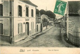 Gouaix * La Rue De L'église * La Caisse D'épargne Banque Bank - Sonstige & Ohne Zuordnung