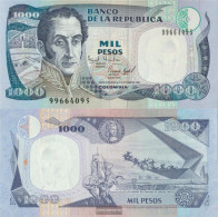 Colombia Pick-number: 438 (2. October 1995) Uncirculated 1995 1.000 Pesos - Colombia