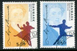 DENMARK 2005 Bournonville Bicentenary  Used.  Michel 1403-04 - Oblitérés