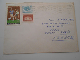 Roumanie , Lettre De Bucaresti 1979 Pour Paris - Brieven En Documenten
