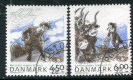 DENMARK 2004 Nordic Mythology Used.  Michel 1366-67 - Gebraucht