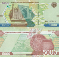 Uzbekistan Pick-number: W88 (2021) Uncirculated 2021 5.000 Sum - Ouzbékistan