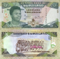 Swasiland Pick-Nr: 23a Bankfrisch 1995 5 Emalangeni - Swaziland