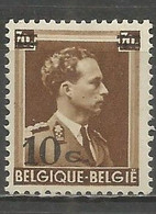 Belgique - Léopold III Col Ouvert N°570** "taches Foncées Sur La Joue" - Otros & Sin Clasificación